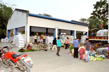 Open Market Shed,Hanskhali Krishak Bazar